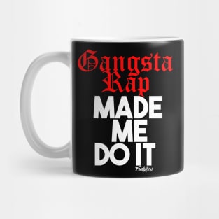 GANGSTA RAP RED Mug